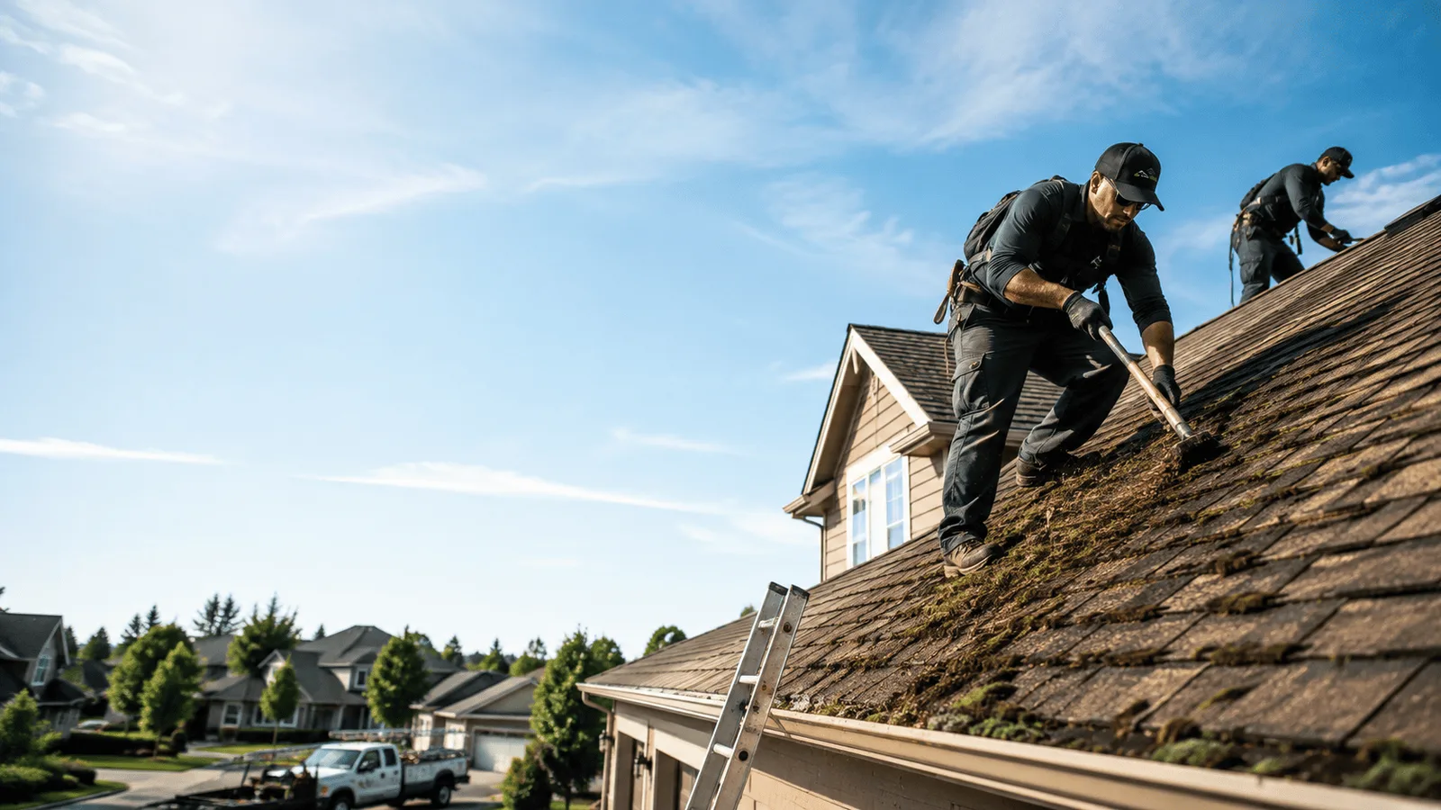 Roof Moss Removal in Ramona, KS near me